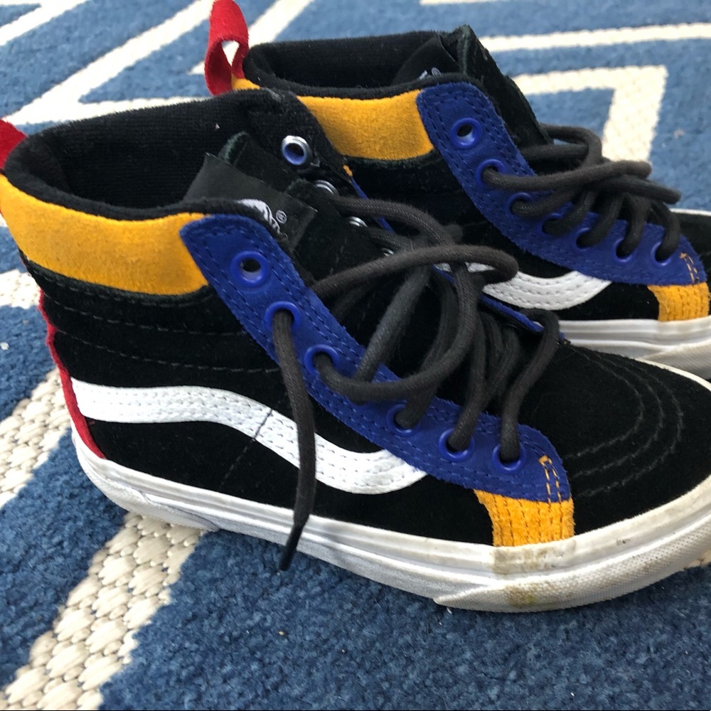 Vans multicolor high-tops